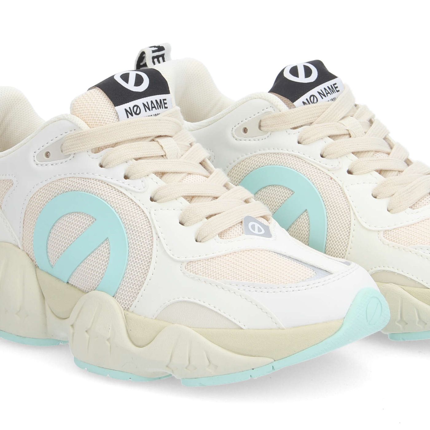 KRAZEE RUNNER W - KNIT/DISCOLOR - BIANCO SPORCO/LILLA